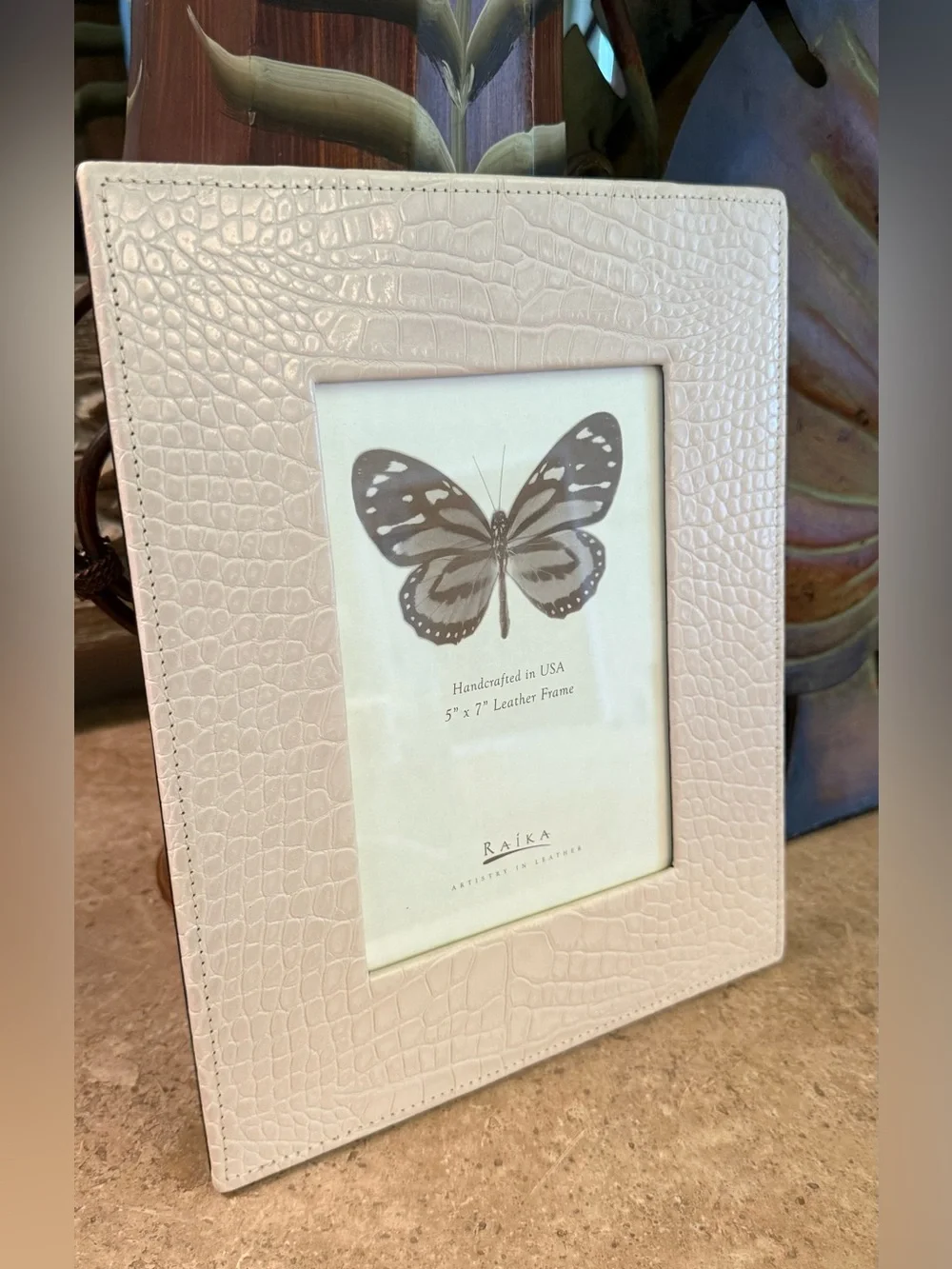 Raika Handcrafted Leather Picture Frame 5